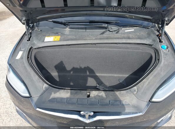 5YJXCBE23GF020444 2016 TESLA MODEL X Gray Հետևի տեսք