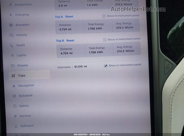5YJXCBE23MF308167 2021 TESLA MODEL X Серый Вид задних сидений
