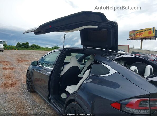 5YJXCBE23MF308167 2021 TESLA MODEL X Серый 