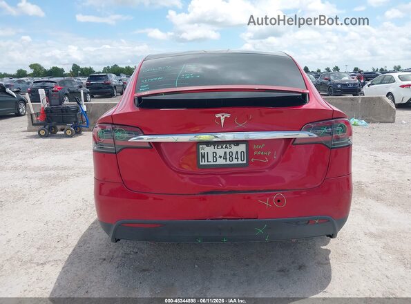 5YJXCBE24GF006312 2016 TESLA MODEL X Red 