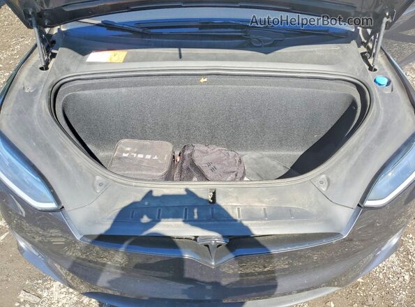 5YJXCBE25GF004214 2016 TESLA MODEL Gray Engine compartment view