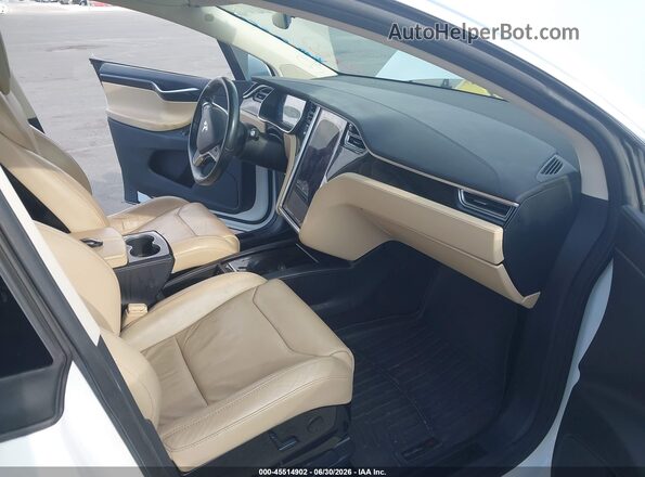 5YJXCBE26GF021247 2016 TESLA MODEL X White Սալոնի դիմացի տեսք