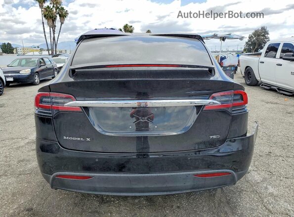 5YJXCBE27GF008717 2016 TESLA MODEL Black Rear view