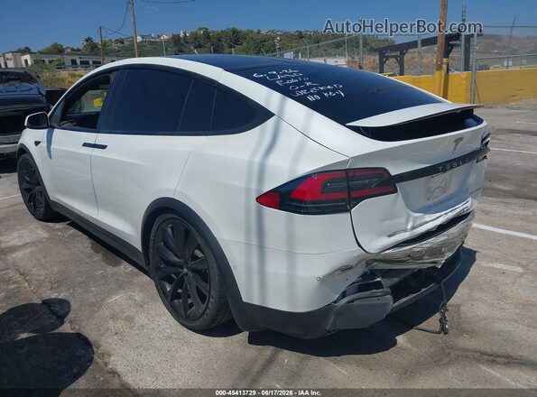 5YJXCBE27LF239093 2020 TESLA MODEL X White უკანა მარცხენა