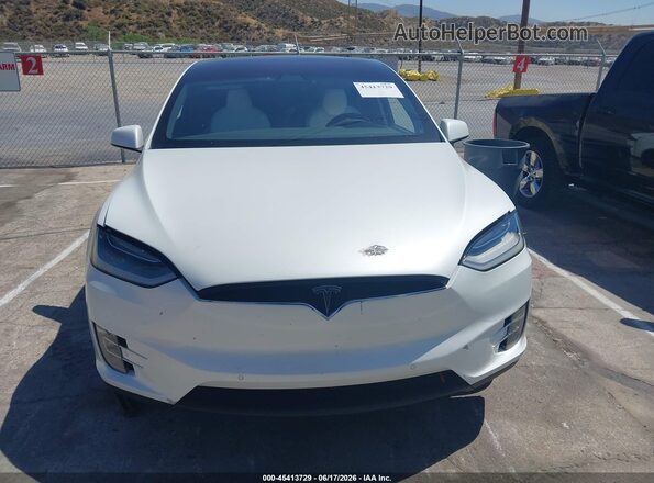 5YJXCBE27LF239093 2020 TESLA MODEL X White წინა პანელის ხედი