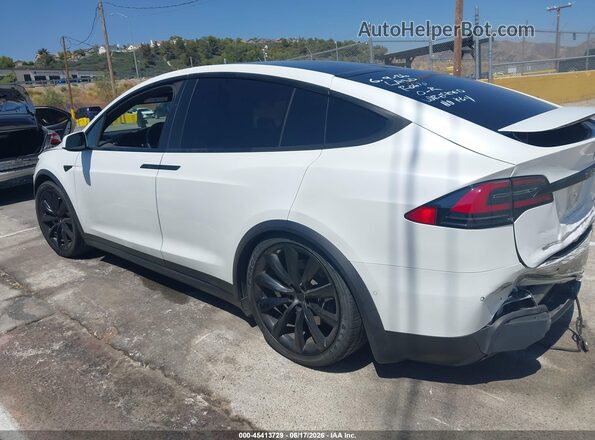 5YJXCBE27LF239093 2020 TESLA MODEL X White უკანა სალონის ხედი