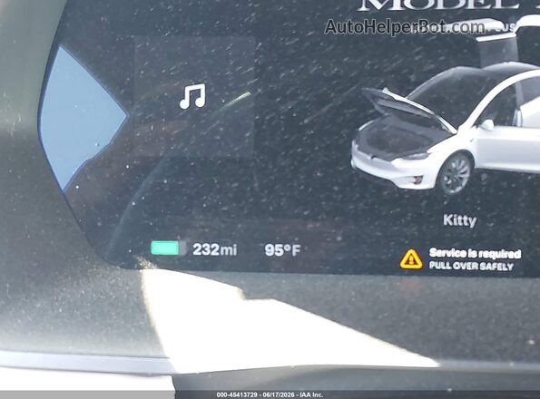5YJXCBE27LF239093 2020 TESLA MODEL X White 