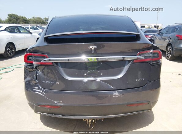 5YJXCBE28HF048256 2017 TESLA MODEL X Серый 