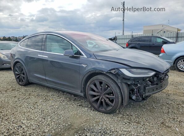 5YJXCBE29GF017175 2016 TESLA MODEL Gray Front right