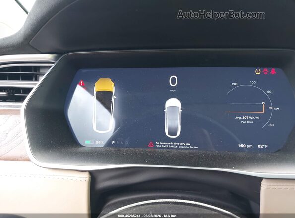 5YJXCBE29HF049531 2017 TESLA MODEL X Белый 
