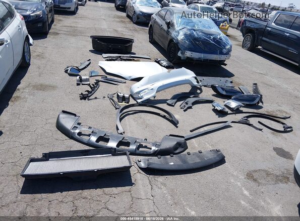 5YJXCBE2XLF282276 2020 TESLA MODEL X White Вид ззаду