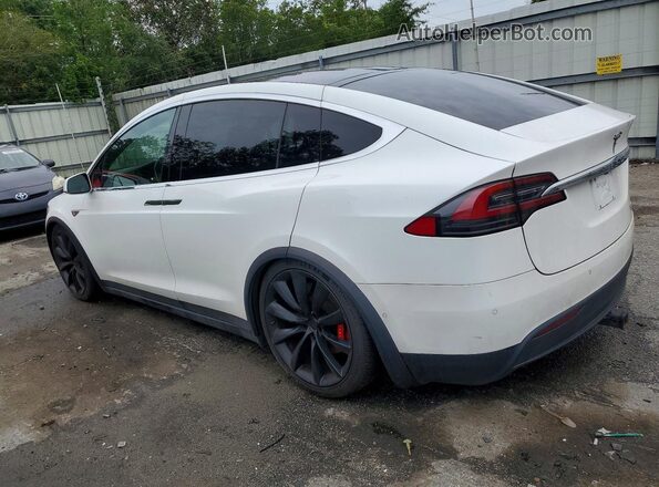 5YJXCBE40GF008995 2016 TESLA MODEL White Tył lewy