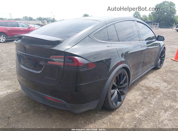 5YJXCBE40LF303525 2020 TESLA MODEL X Black Trasero derecho