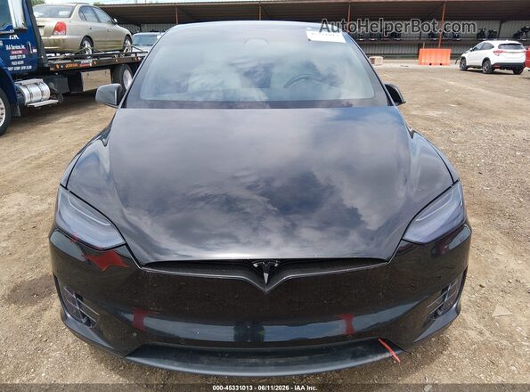 5YJXCBE40LF303525 2020 TESLA MODEL X Black Vista frontal