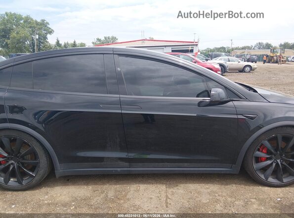 5YJXCBE40LF303525 2020 TESLA MODEL X Black Vista interior trasera