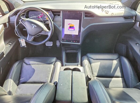 5YJXCBE43JF142956 2018 TESLA MODEL Black Առջևի վահանակի տեսք