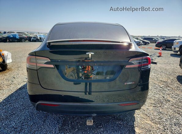 5YJXCBE43JF142956 2018 TESLA MODEL Black Հետևի տեսք