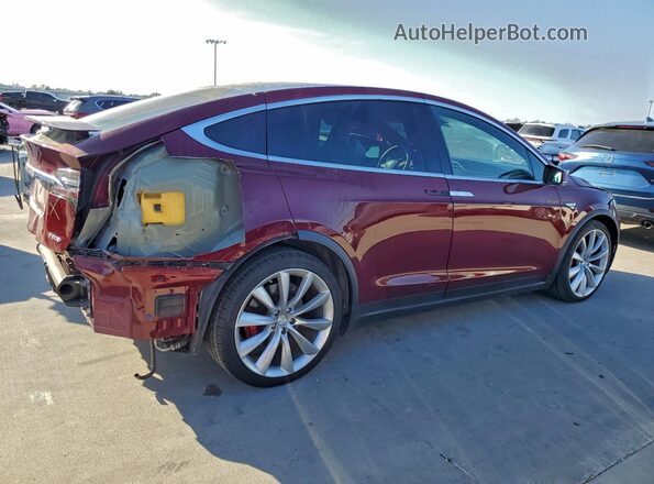 5YJXCBE44GFS00923 2016 TESLA MODEL Red 