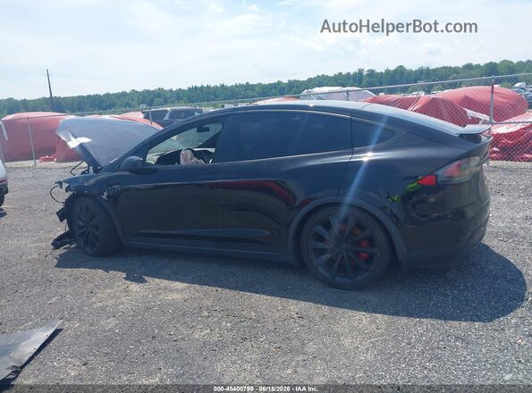 5YJXCBE47MF323353 2021 TESLA MODEL X Черный Панорамный вид салона 360°