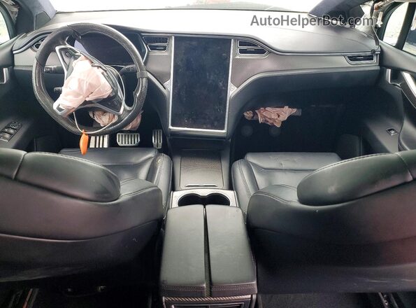 5YJXCBE48JF081233 2018 TESLA MODEL White Առջևի վահանակի տեսք