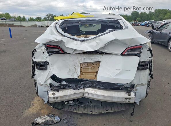 5YJYGAEE0MF232081 2021 TESLA MODEL White Հետևի տեսք