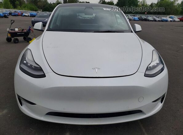 5YJYGAEE0MF232081 2021 TESLA MODEL White Դիմացի տեսք