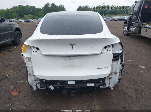 5YJYGAEE1MF130711 2021 TESLA MODEL Y White Widok z przodu