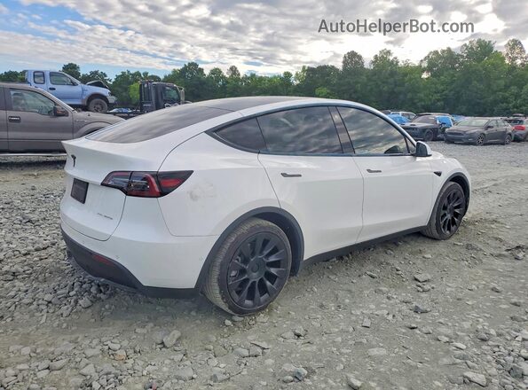 5YJYGAEE1MF195414 2021 TESLA MODEL White უკანა მარჯვენა