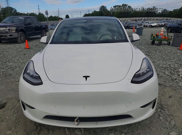 5YJYGAEE1MF195414 2021 TESLA MODEL White წინა ხედი