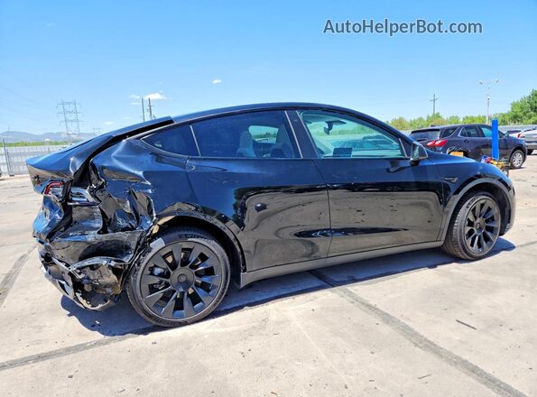 5YJYGAEE3MF152175 2021 TESLA MODEL Black Rear right