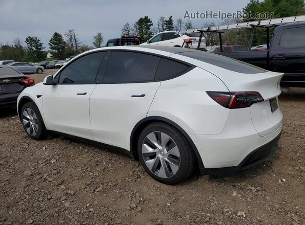 5YJYGAEE3MF191025 2021 TESLA MODEL Белый Задняя левая четверть