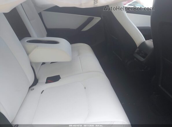 5YJYGAEE9MF144534 2021 TESLA MODEL Y Blue VIN sticker view