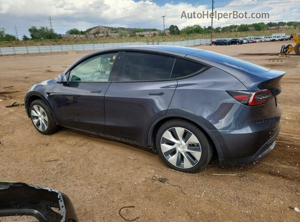 5YJYGAEE9MF192549 2021 TESLA MODEL Charcoal Rear left