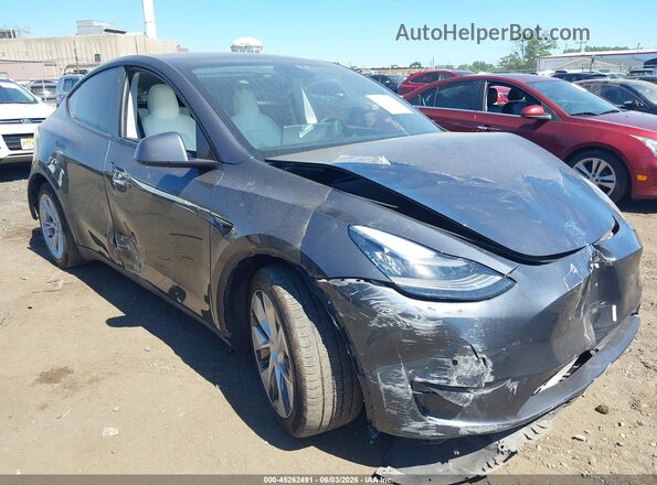5YJYGAEEXMF136894 2021 TESLA MODEL Y Gray Vista frontal
