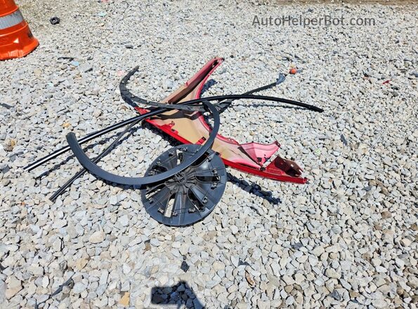 5YJYGAEEXMF144882 2021 TESLA MODEL Красный Вид наклейки с VIN-кодом