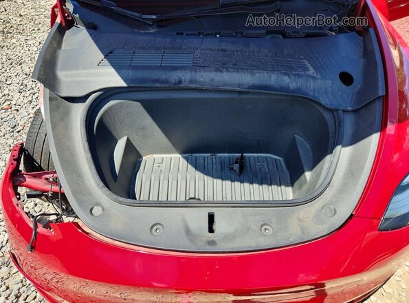 5YJYGAEEXMF144882 2021 TESLA MODEL Красный Вид подкапотного пространства