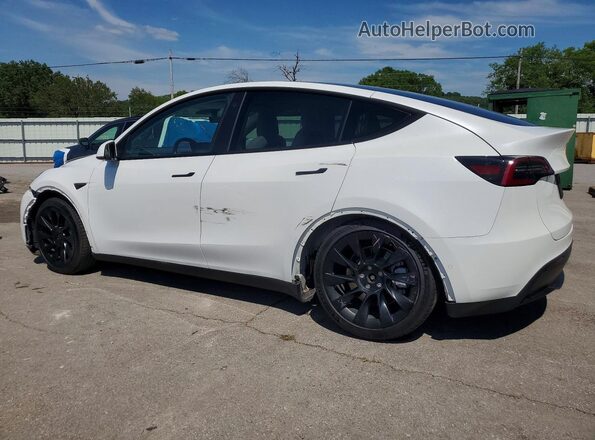 5YJYGAEEXMF298637 2021 TESLA MODEL White Tył lewy