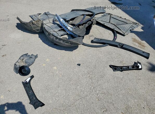 5YJYGAEEXMF298637 2021 TESLA MODEL White Widok naklejki z numerem VIN