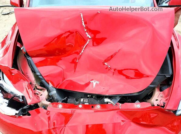 5YJYGDED9MF116645 2021 TESLA MODEL Red 