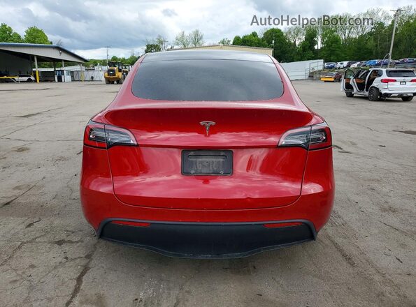 5YJYGDED9MF116645 2021 TESLA MODEL Red 
