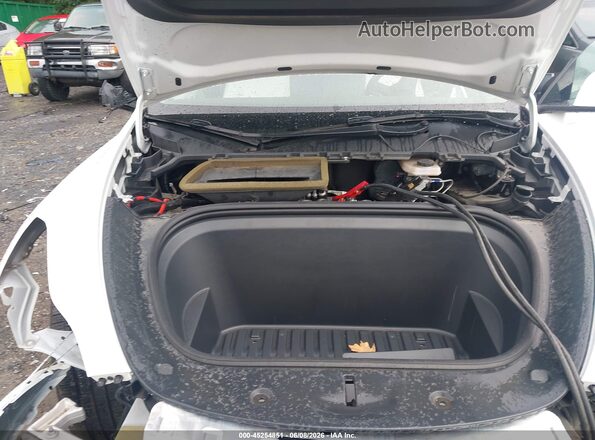 5YJYGDED9MF181396 2021 TESLA MODEL Y Белый Вид сзади