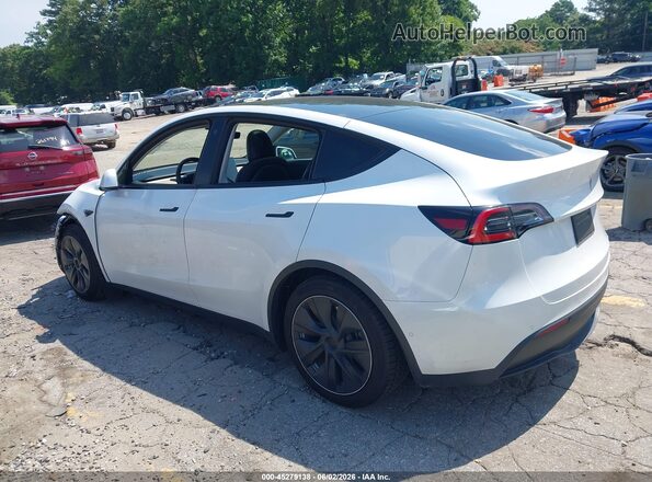 5YJYGDEDXMF103015 2021 TESLA MODEL Y White Задня ліва чверть