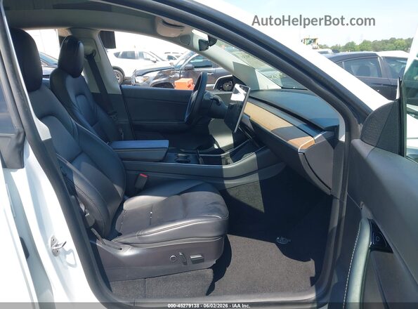5YJYGDEDXMF103015 2021 TESLA MODEL Y White Вид салону спереду