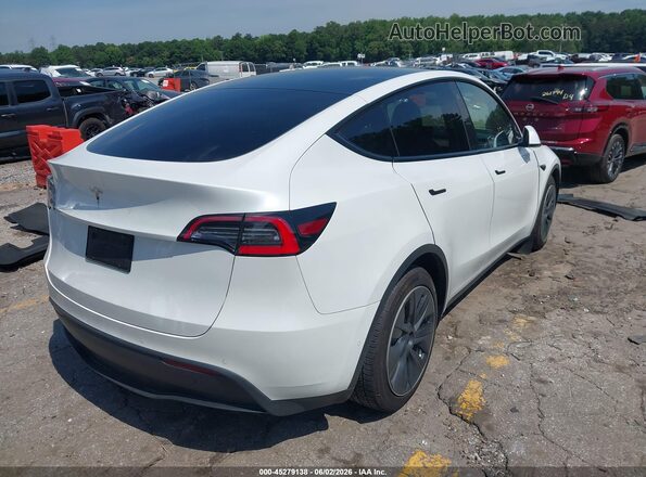 5YJYGDEDXMF103015 2021 TESLA MODEL Y White Задня права чверть