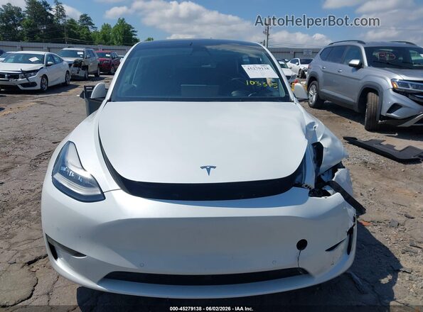 5YJYGDEDXMF103015 2021 TESLA MODEL Y White Вид панелі приладів