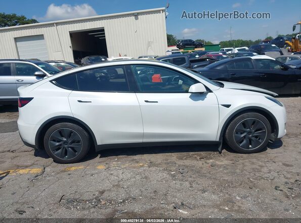 5YJYGDEDXMF103015 2021 TESLA MODEL Y White Вид щитка приладів