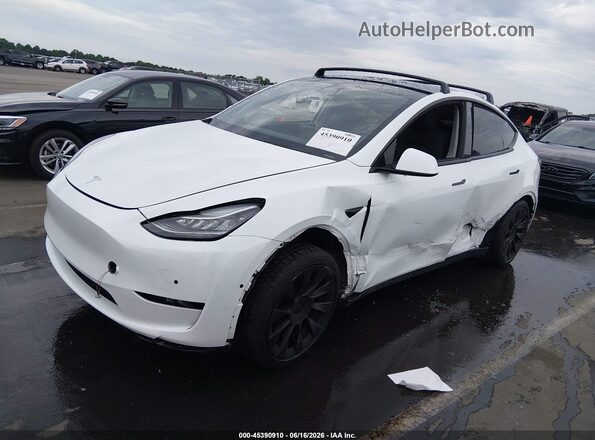 5YJYGDEE0LF037372 2020 TESLA MODEL Y White Front left