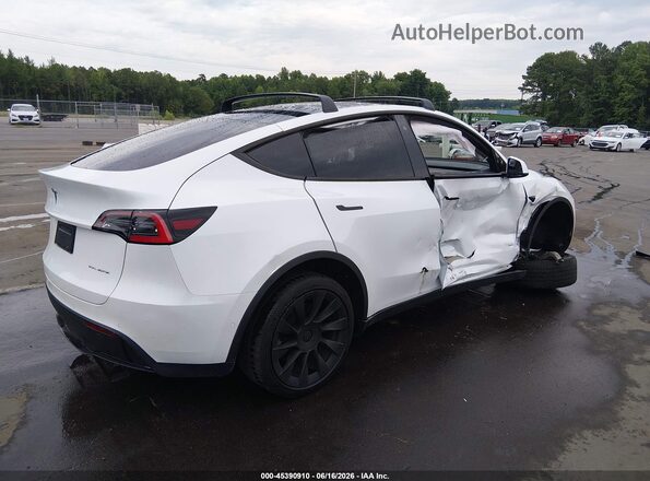 5YJYGDEE0LF037372 2020 TESLA MODEL Y White Rear right