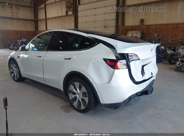 5YJYGDEE0LF050428 2020 TESLA MODEL Y Белый Задняя левая четверть