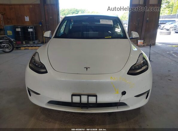 5YJYGDEE0LF050428 2020 TESLA MODEL Y Белый Вид щитка приборов